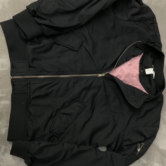 black h&m bomber jacket - Picture 3 of 3